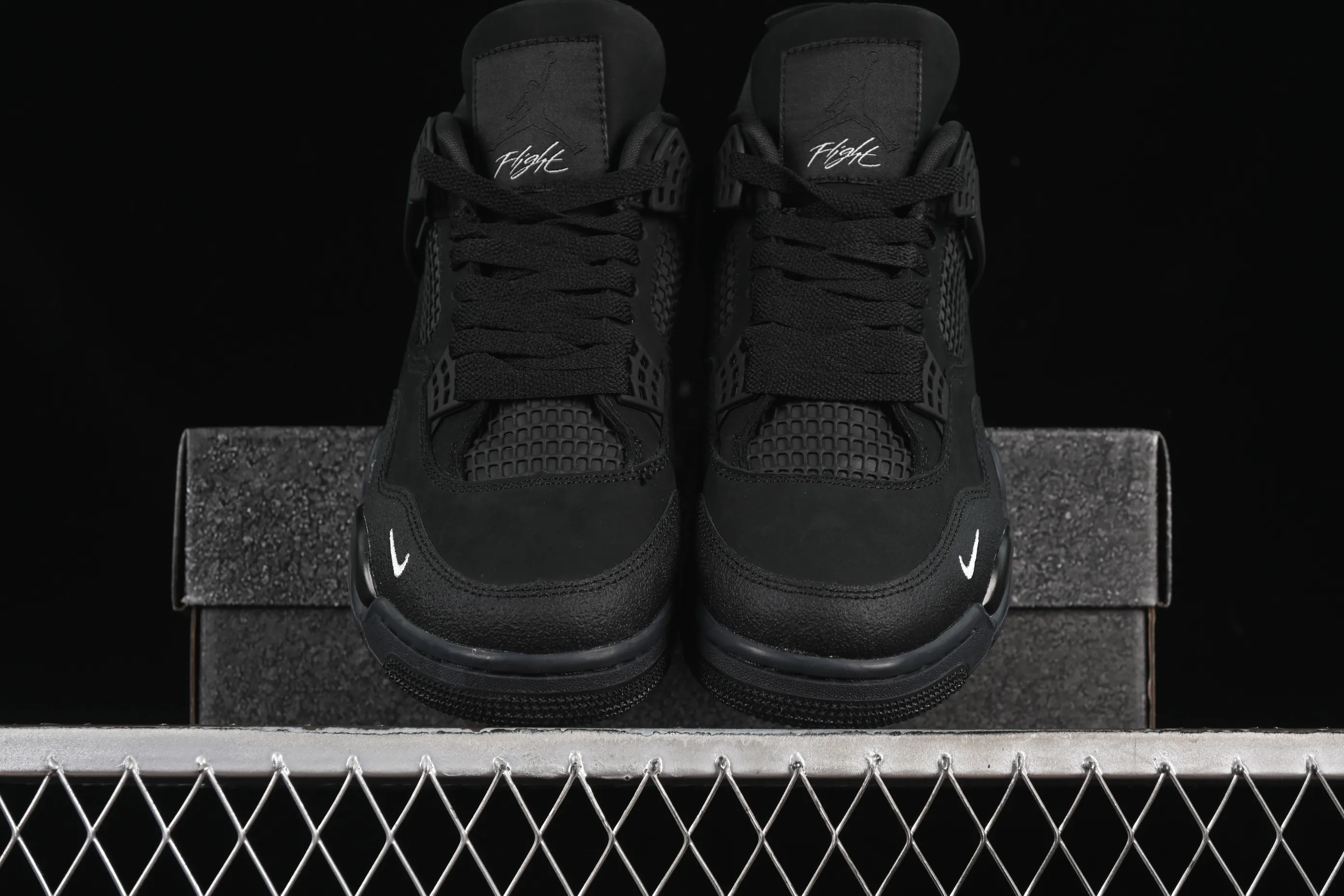 All categories Air Jordan Jordan series basketball shoes Air Jordan 4 Nigel Sylvester x Air Jordan 4 Retro AJ4 Joe 4 joint black brick HF4340-001